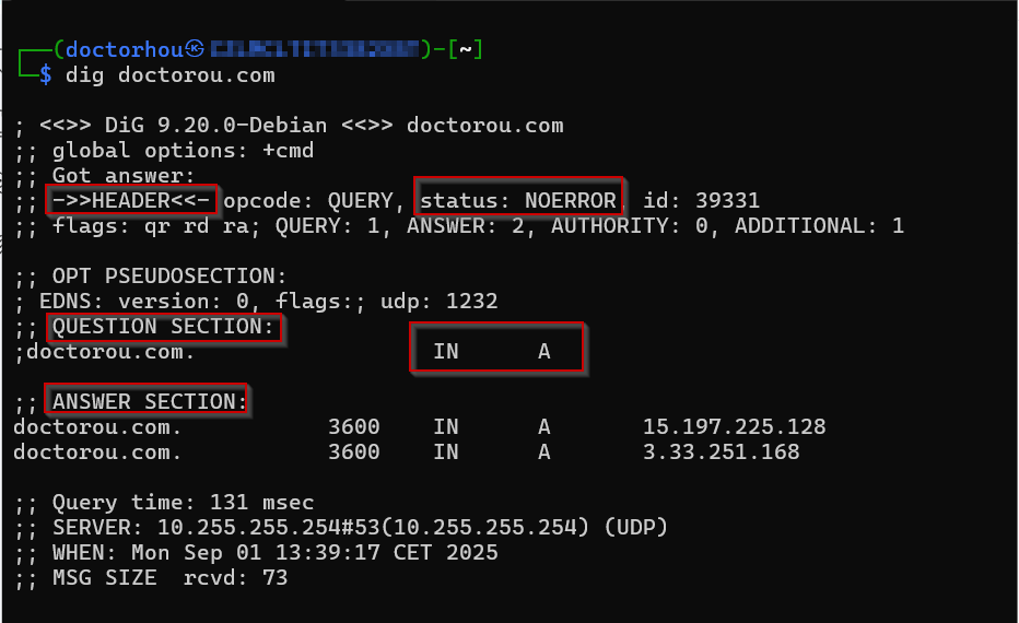 Dig 1 Networks Linux Course Doctorhou