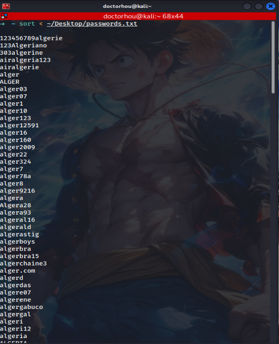 Grep Linux Arabic Sort
