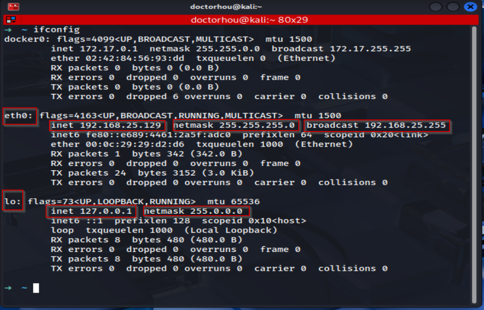 Ifconfig Linux Basics Arabic Nerworks 1