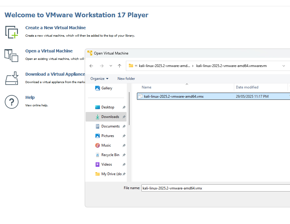 Install Kali Algeria Vmware 3
