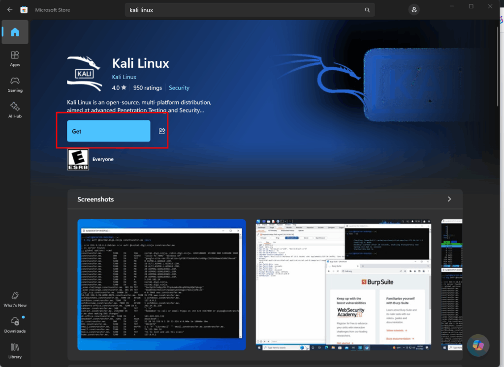 Kali Instal Wsl Arabic