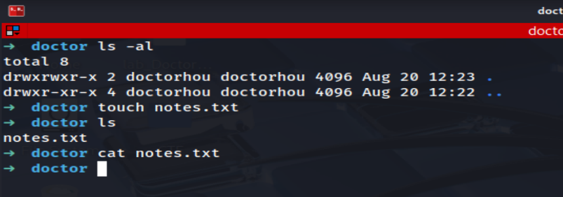 Linux Basic Commands Arabic Touch