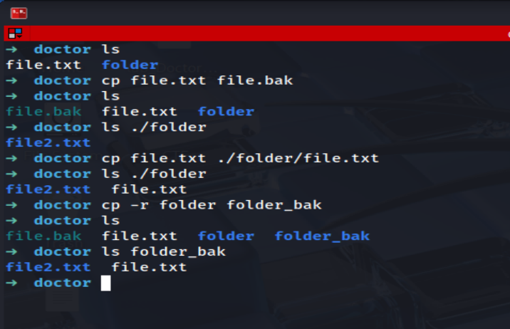 Linux Basic Commands Cp Arabic
