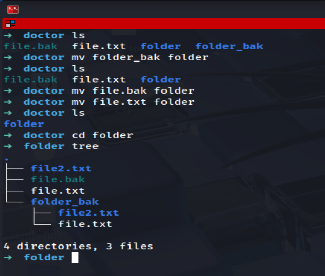 Mv Linux Basic Commands Arabic