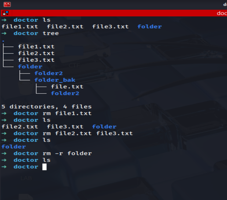 Rm Linux Basic Commands Arabic 2