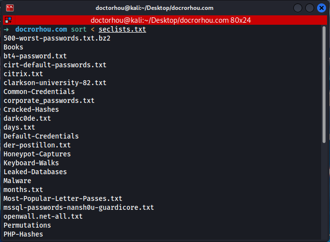 Sort Linux Redirection Files Arabic