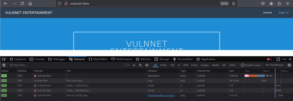 Thm Vulnnet Exploration